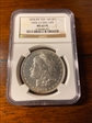 1878 8TF top 100 $1 morgan silve dollar  ms 62 PL