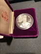 1987 one dollar  American Silver Dollar proof  proof