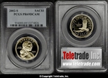 2002-S SAC$1 PR69DCAM
