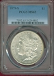 1879-S $1 MS65