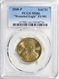 2000-P SAC$1 "Wounded Eagle" FS-901 MS66