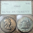 1961 50C PR65