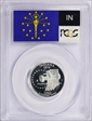 2002-S 25C Indiana Silver PR69DCAM