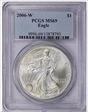 2006-W $1 Burnished Silver Eagle SP69