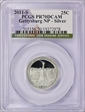 2011-S 25C Gettysburg NP - Silver PR70DCAM
