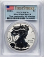 2012-S $1 Silver Eagle Rev PR  75th Anniversary SF Mint Set First Strike PR70