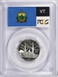 2001-S 25C Vermont Silver PR70DCAM