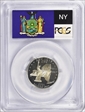 2001-S 25C New York Silver PR70DCAM