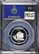 2005-S 25C Kansas Silver PR70DCAM