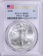 2018 $1 Silver Eagle First Strike MS69