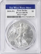 2018-(W) $1 Silver Eagle Struck at West Point First Strike MS70