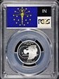 2002-S 25C Indiana Silver PR70DCAM