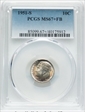 1951-S 10C MS67+ FB