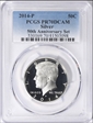 2014-P 50C Silver 50th Anniversary Set PR70DCAM