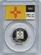 2008-S 25C New Mexico Silver PR70DCAM