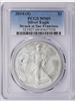 2014-(S) $1 Silver Eagle Struck at San Francisco MS69