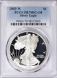 2003-W $1 Silver Eagle PR70DCAM