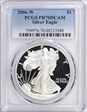 2006-W $1 Silver Eagle PR70DCAM