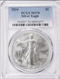 2024 $1 Silver Eagle MS70