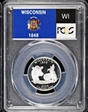 2004-S 25C Wisconsin Silver PR70DCAM
