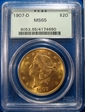 1907-D $20 MS65