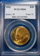 1932 $10 MS64