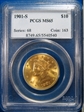 1901-S $10 MS65