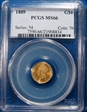 1889 G$1 MS66