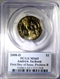 2008-D $1 Andrew Jackson Position B - First Day of Issue MS65