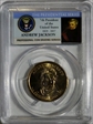 2008-P $1 Andrew Jackson Position B - First Day of Issue MS66