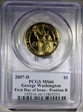 2007-D $1 George Washington Position B - First Day of Issue MS66