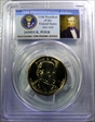 2009-P $1 James K. Polk Position A - First Day of Issue MS66