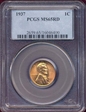 1937 1C MS65RD