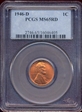 1946-D 1C MS65RD