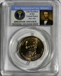 2010-P $1 Abraham Lincoln First Day of Issue - Position B MS66
