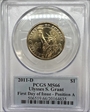 2011-D $1 Ulysses S. Grant Position A - First Day of Issue MS66