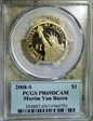 2008-S $1 Martin Van Buren PR69DCAM