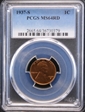 1937-S 1C MS64RD
