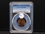 1949 1C MS65RD