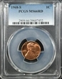 1968-S 1C MS66RD