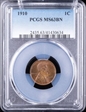 1910 1C MS63BN