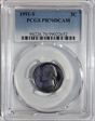 1991-S 5C PR70DCAM