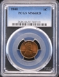 1940 1C MS66RD