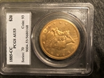 1885-CC $20 AU53