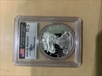 2014-W $1 Silver Eagle First Strike Mercanti Signature PR70DCAM
