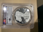 2018-W $1 Silver Eagle First Strike Mercanti 1 of 500 PR70DCAM
