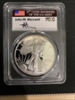 2006-W $1 Silver Eagle Mercanti Signature PR70DCAM