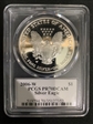 2006-W $1 Silver Eagle Mercanti Signature PR70DCAM