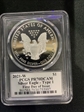 2021-W  $1 Silver Eagle - Type 1 First Day of Issue Mercanti Flag Signature PR70DCAM