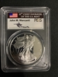 2002-W $1 Silver Eagle Mercanti Signature PR70DCAM